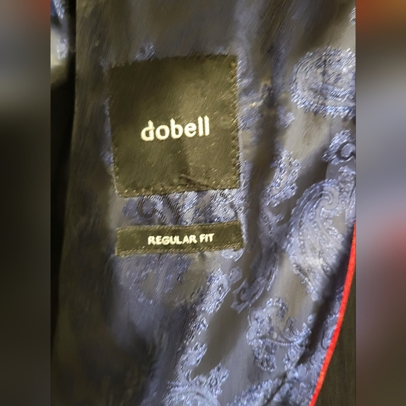 Dobell Navy Herringbone Morning Tailcoat SZ 46R - Picture 5 of 9